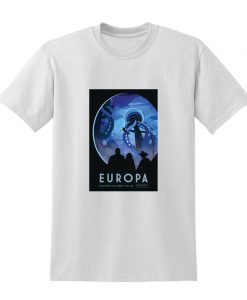 NASA Visions of the Future Europa Tshirt