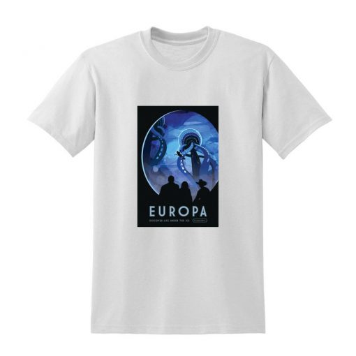 NASA Visions of the Future Europa Tshirt