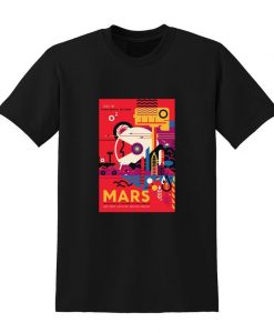 NASA Visions of the Future Mars Tshirt