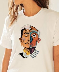 Portrait Picasso Dali T-Shirt