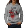 Psycho Halloween Horror Womens Hoodie