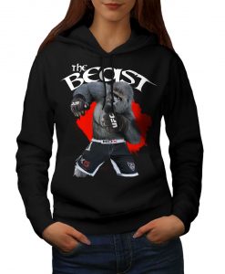 The Beast Monkey Womens Hoodie