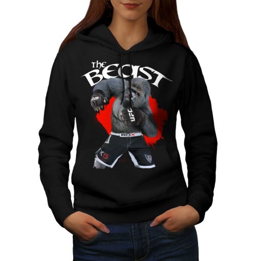 The Beast Monkey Womens Hoodie