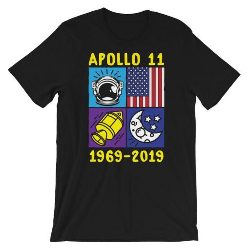 Apollo 11 Pop Art Design t shirt