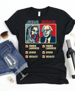 Bernie for President 2020 Jesus Religious Gift for Democrat t shirt