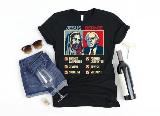 Bernie for President 2020 Jesus Religious Gift for Democrat t shirt