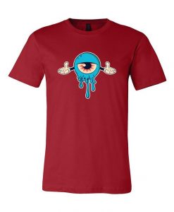 Blue Eye Monster Graphic Unisex T-Shirts