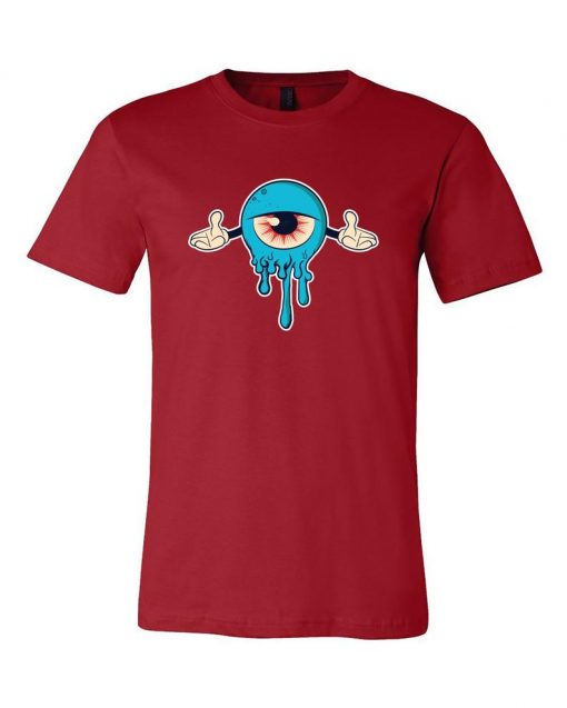 Blue Eye Monster Graphic Unisex T-Shirts