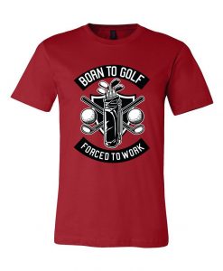 Born To Golf Graphic Unisex T-Shirts