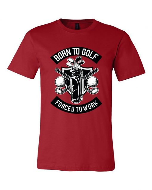 Born To Golf Graphic Unisex T-Shirts