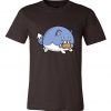 Cartoon Dog Graphic Unisex T-Shirts