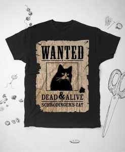 Cat Science Physics t shirt