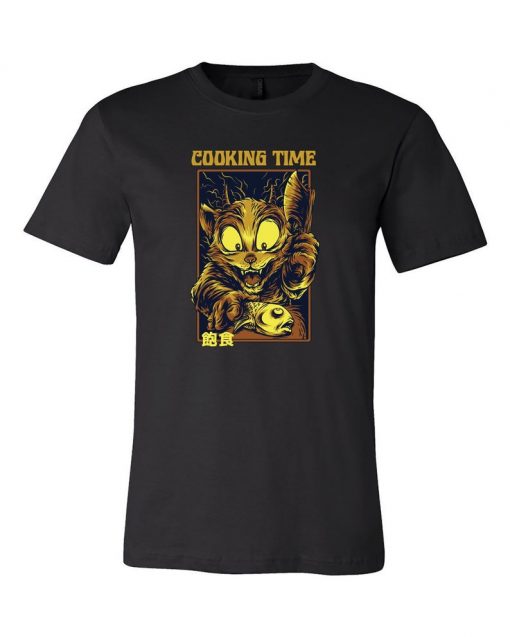 Cooking Time Graphic Unisex T-Shirts