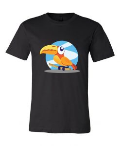 Cute Parrot cGraphic Unisex T-Shirts