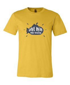 Dive in to Ocean Graphic Unisex T-Shirts