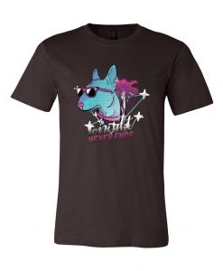 Dog Tonight Never Ends Graphic Unisex T-Shirts