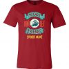 Friends Dont Let Friends Cruise Alone Graphic Unisex Cotton T-Shirts