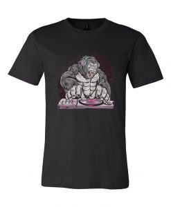 Gorilla Dj Graphic Unisex T-Shirts