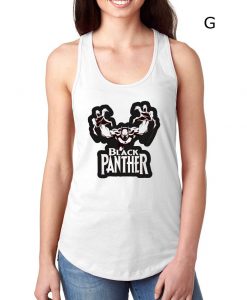 Ladies' Black Panther Racerback Tanks