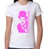 Ladies' Charlie Chaplin t shirt