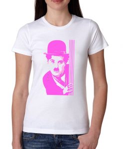 Ladies' Charlie Chaplin t shirt