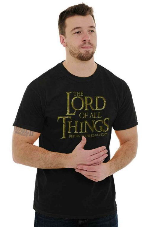 Lord Of The Rings Funny Religious Jesus Christ God Christian T-Shirt