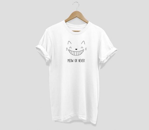 Meow or never T-shirt