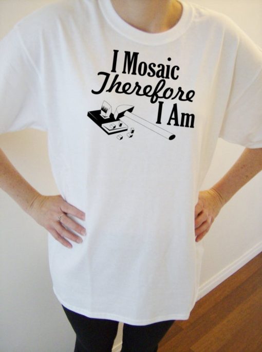 Mosaic original design heavy cotton t-shirt