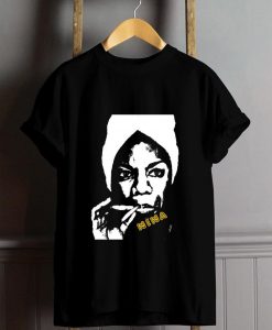 Nina Simone White Siga T Shirt