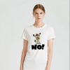 No! for T-shirts