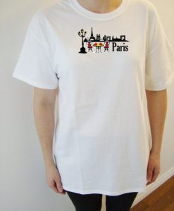 Paris cityscape t-shirt