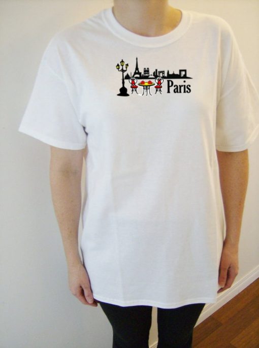 Paris cityscape t-shirt