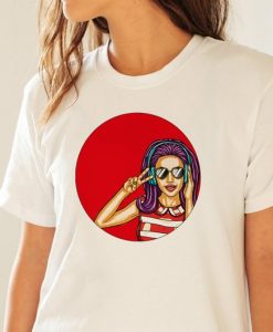 Pop Art Woman Girl T-shirt