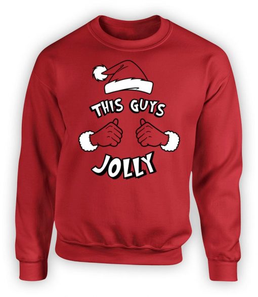 This Guy's Jolly Christmas Present Ideas Holiday Sweatshirt