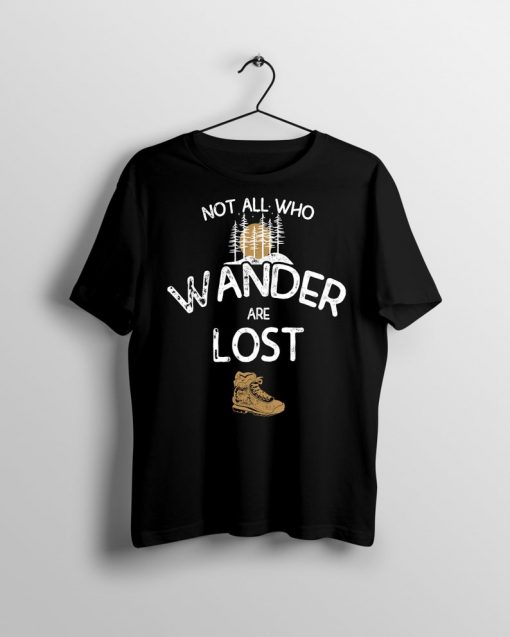 Wanderlust Camping and Hiking T-Shirt