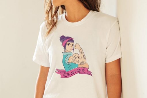 We Can Do IT Girl Power T-shirt