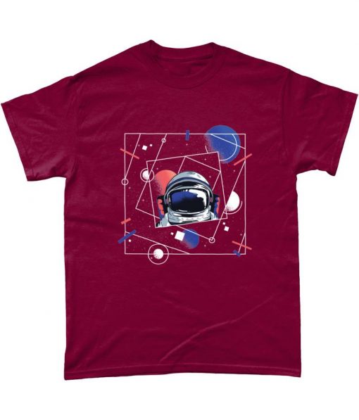 Astronaut Geometric Space Universe T Shirt T-Shirt