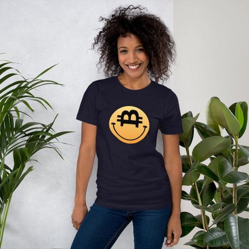 Bitcoin Logo Smile shirt