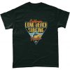 California Long Beach Surging Paradise LA Surfer Surfing T Shirt