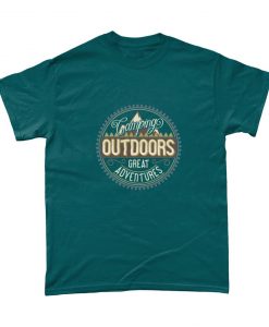 Camping Outdoors Great Adventures Camper T Shirt