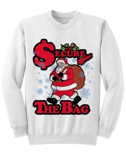 Christmas Sweater Secure The Bag Santa Ugly Sweater