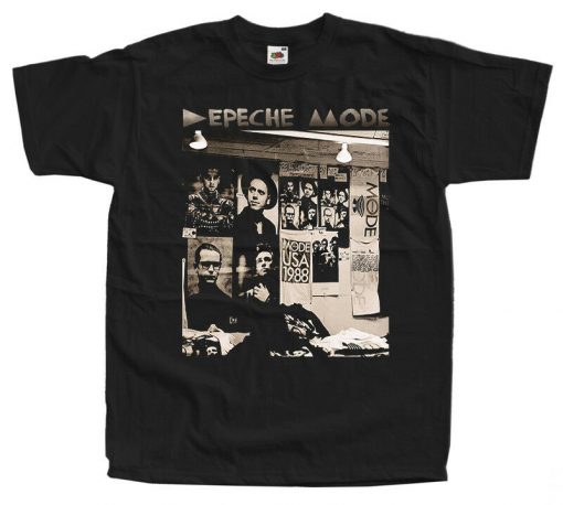 DEPECHE MODE - 101 (1988) DM black T SHIRT