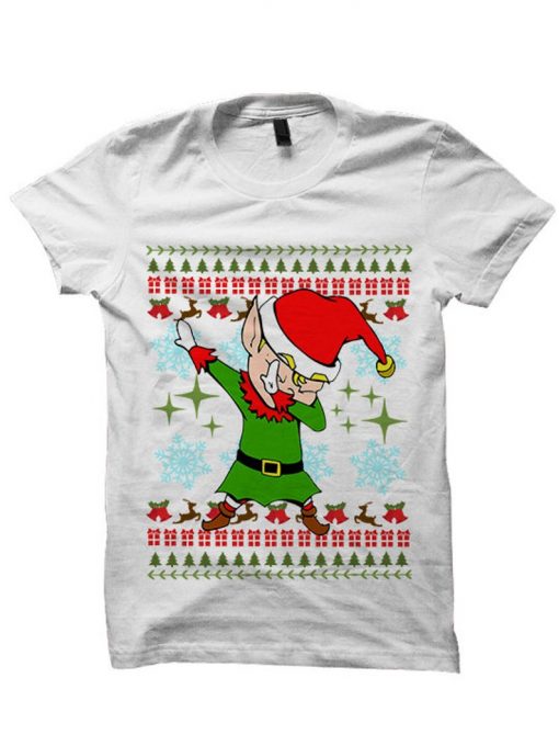 Dabbin Elf Christmas Shirt