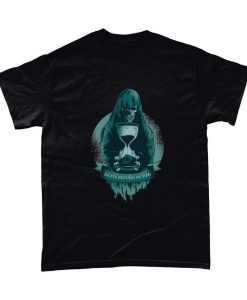 Death Waits For No One Grim Reaper Graphic T Shirt