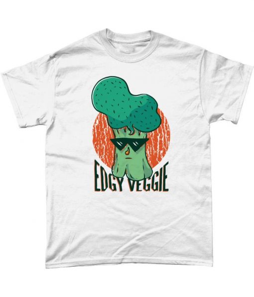 Edgy Veggie Vegetarian T Shirt