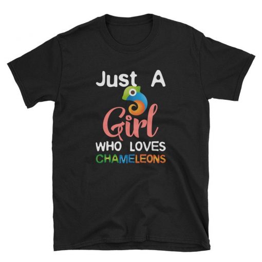 Just A Girl Who Loves Chameleons Shirt