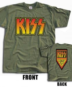 KISS ARMY Logo TWO SIDED T Shirt