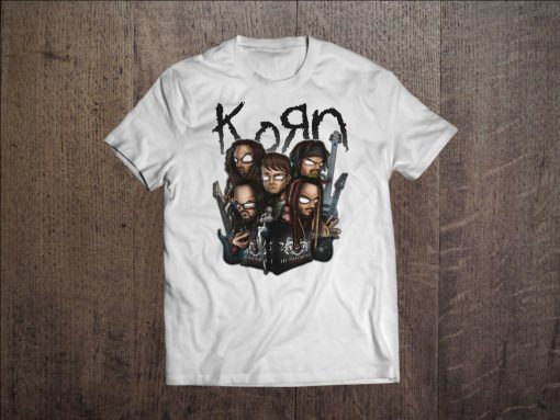 KORN Metal Band Fan Tee Rock Band Shirt