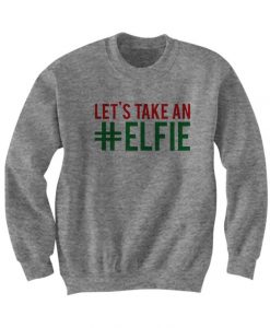 Let's Take An Elfie Christmas Sweater