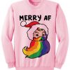 Merry AF Christmas Sweater